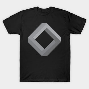 Impossible square geometry T-Shirt